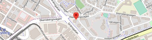 Klå Fann Thai Thairestaurang i Solna, Sundbyberg en el mapa