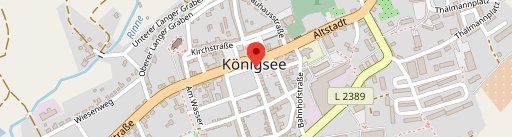 Königspizza en el mapa