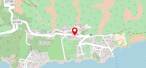 Restoran Konoba Zavala sulla mappa
