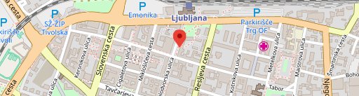 한국 식당 류블랴나 얌얌 на карте