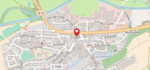 Korona Enzweihingen Restaurant - Cafe - Bar auf Karte