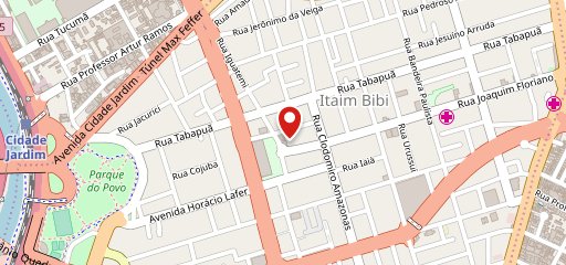Restaurante Kosushi - Itaim Bibi no mapa