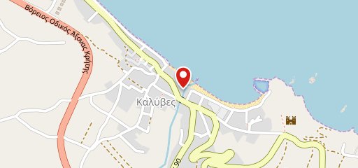 Kritiko Restaurant & Beach Bar en el mapa