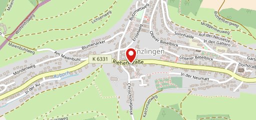 Hotel Krone Inzlingen на карте