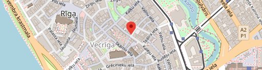 KwakInn Belgian Beer in Riga sur la carte