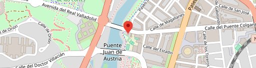 La Aguada del Puente Colgante на карте