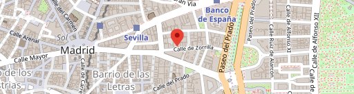 Restaurante La Ancha Zorrilla en el mapa