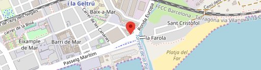 El Faro Café en el mapa