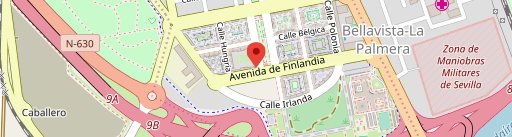Restaurante La Catrina Bermejales en el mapa