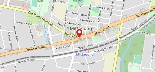 Orange Vietnamese Restaurant Mittagong en el mapa