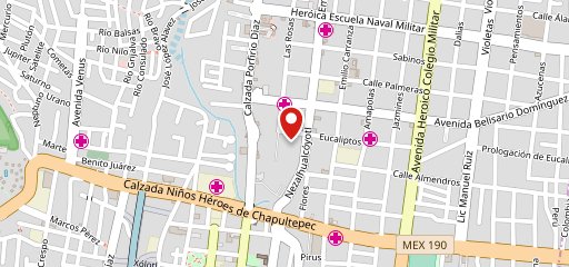 La Cevicheria Oaxaca. en el mapa