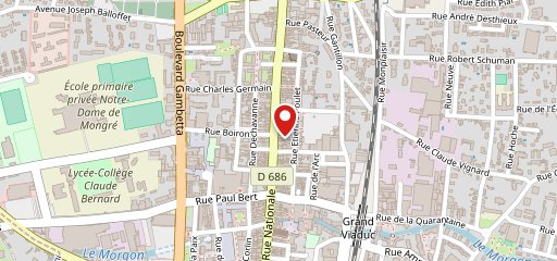La Chapelle on map