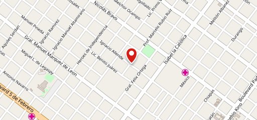 Café La Choya Allende on map
