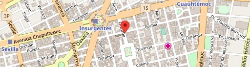 La Corriente Cevicheria Nais on map