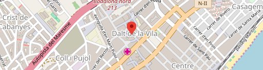 Restaurant La Costa Badalona on map