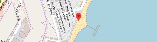 La Deliciosa | Beach Bar Barcelona en el mapa