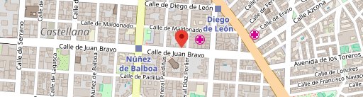 Restaurante La Embajada Madrid en el mapa