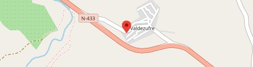 Hotel Posada de Valdezufre en el mapa