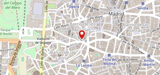 Conde de Barajas Café on map