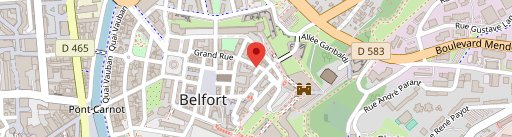 La Fleur de Lys Restaurant Belfort sur la carte