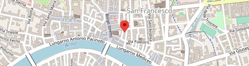 La Gallina Nera Pisa auf Karte