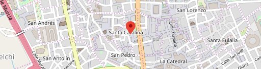 Restaurante La Barra De Clares Comidas Para Llevar Murcia en el mapa