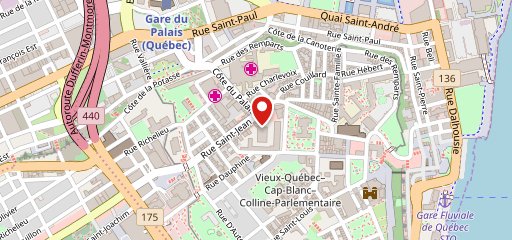 Café La Maison Smith St-Jean en el mapa