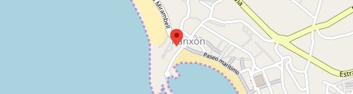 La Mar Salada Panxón en el mapa