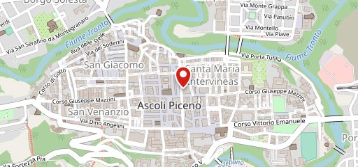 La Mescita - Vineria in Ascoli Piceno sulla mappa