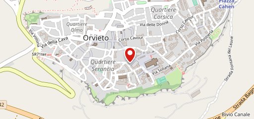 La Pergola Orvieto en el mapa