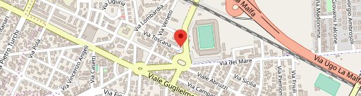 La Piadina 5 Stelle stadio Cesena sulla mappa