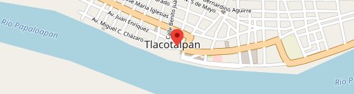 La Picadita Tlacotalpeña en el mapa