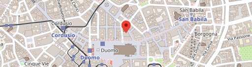 Rinascente Milano Piazza Duomo sulla mappa