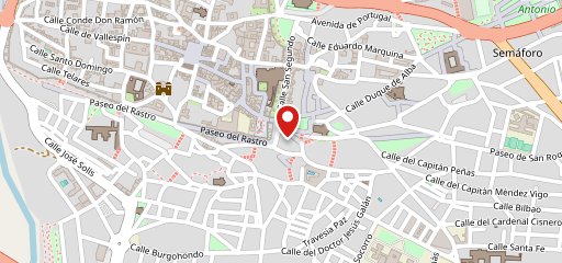 Restaurante La Santa en el mapa
