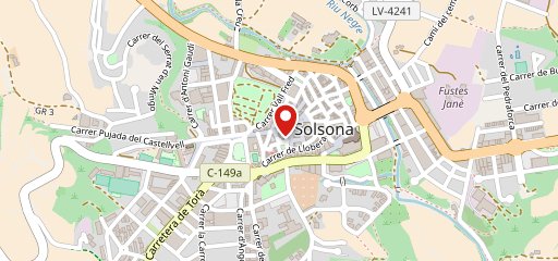La Solsonina en el mapa