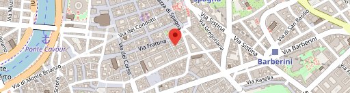 La Strega Nocciola - Roma Piazza di Spagna sulla mappa