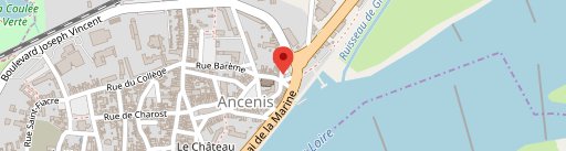 Restaurant La Table du Pêcheur d’Ancenis en el mapa