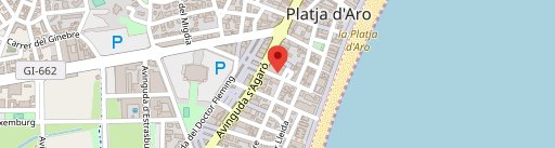 Restaurant La Tagliatella Platja d'Aro, Girona на карте