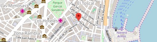 Restaurante La Tagliatella Santa Cruz de Tenerife en el mapa