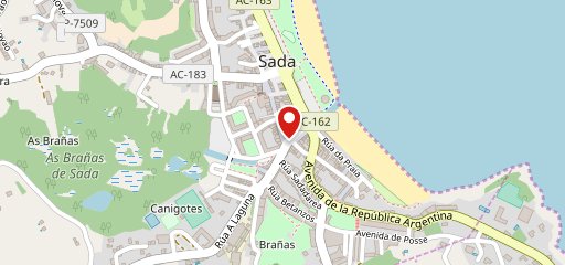La Tahona De Sada (Sada) на карте