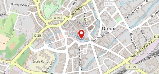 La Tourelle Dreux on map