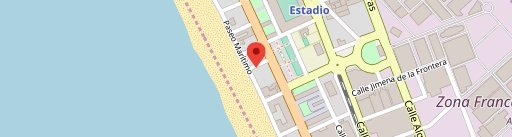 Restaurante La Vendimia en Cádiz на карте