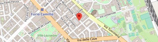 La Vera Napoli sede Roma Tuscolana sulla mappa