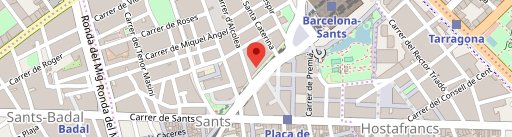 La Villa Sants on map