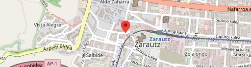 Labe Goxo Zarautz en el mapa