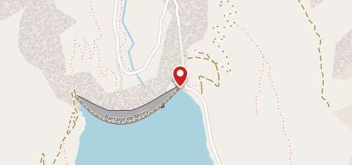 Restaurant Lac de Moiry sur la carte