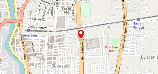 Laksa Tangerang dekat Rel Kereta en el mapa