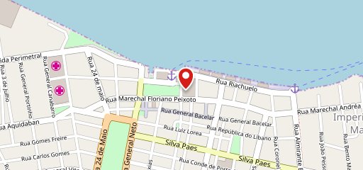 Restaurante Beira Mar no mapa