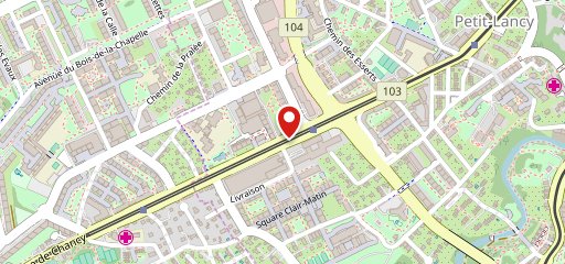 Lancy Parc Brasserie Restaurant sur la carte