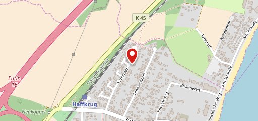 Landhaus Haffkrug on map